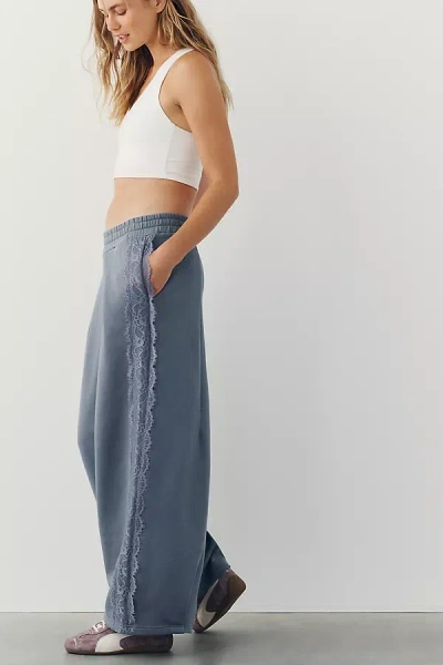 Daily Practice Lace Joggers Pants In Grey