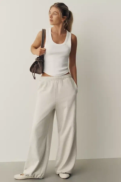 Daily Practice Minerva Barrel-leg Pants In Grey
