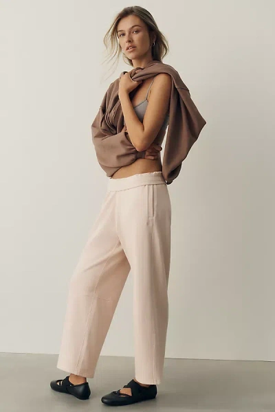 Daily Practice Minerva Barrel-leg Pants In Pink