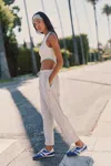 Daily Practice Mixed Media Pants In White