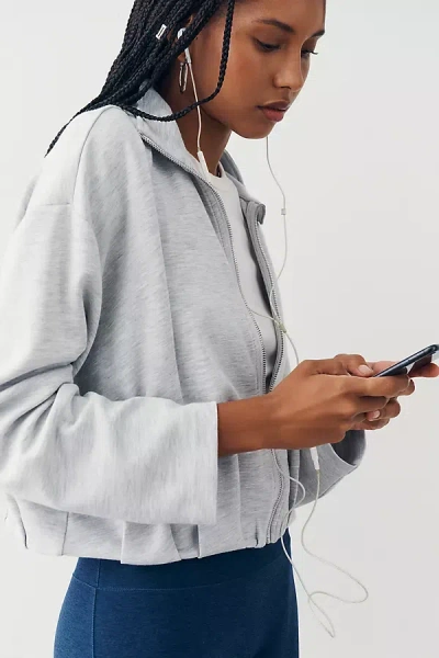 Daily Practice Neo Zip-up Jacket In Gray