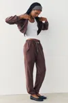 Daily Practice Oasis Pants In Burgundy