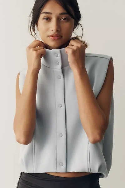 Daily Practice Rin Funnel-neck Top In Blue