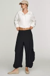 Daily Practice Ruffle Pants In Black