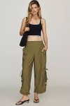 Daily Practice Ruffle Trousers In Green