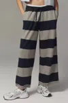 Daily Practice Rugby Pants In Navy/ Marine Stripe In Blue