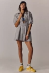 Daily Practice Smock-waist Mini Dress In Multicolor