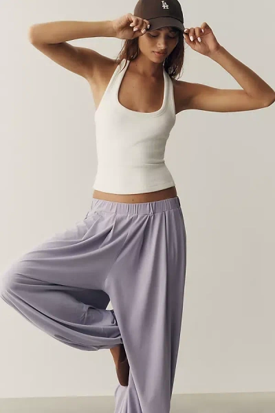 Daily Practice Twist Bubble Pants In Purple