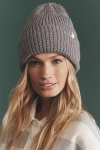 Daily Practice Waffle-knit Beanie In Gray