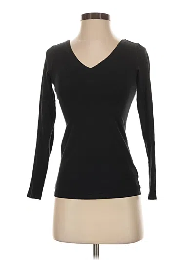 Pre-owned Daily Ritual 3/4 Sleeve T-shirt In Black