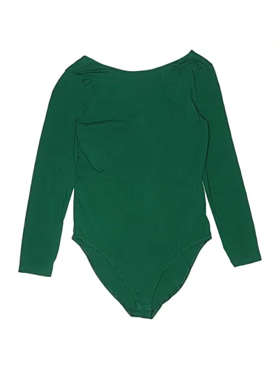 Pre-owned Daily Ritual Bodysuit In Green