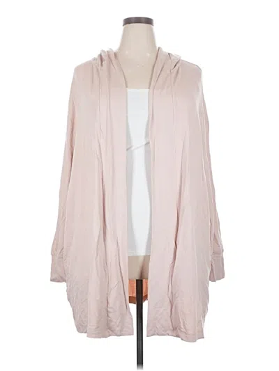 Pre-owned Daily Ritual Cardigan Sweater In Pink