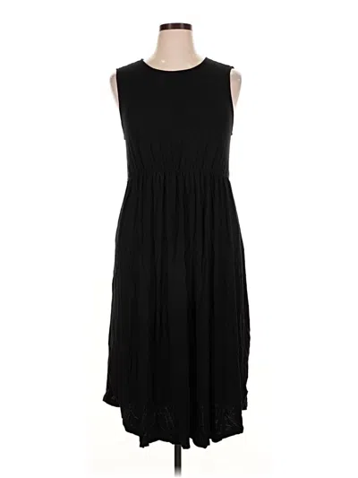 Pre-owned Daily Ritual Casual Dress In Black