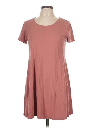 Pre-owned Daily Ritual Casual Dress In Brown