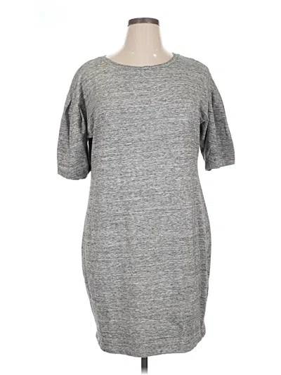 Pre-owned Daily Ritual Casual Dress In Gray