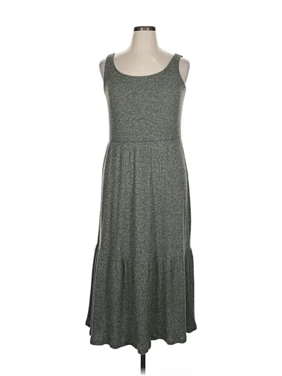 Pre-owned Daily Ritual Casual Dress In Gray