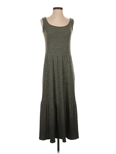 Pre-owned Daily Ritual Casual Dress In Gray