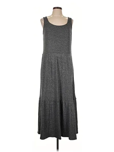 Pre-owned Daily Ritual Casual Dress In Gray
