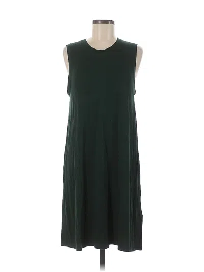 Pre-owned Daily Ritual Casual Dress In Green