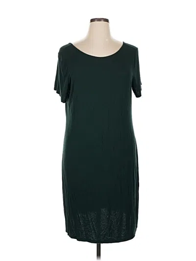 Pre-owned Daily Ritual Casual Dress In Green
