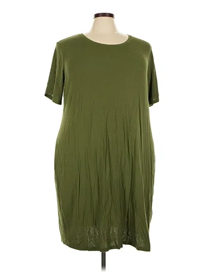 Pre-owned Daily Ritual Casual Dress In Green