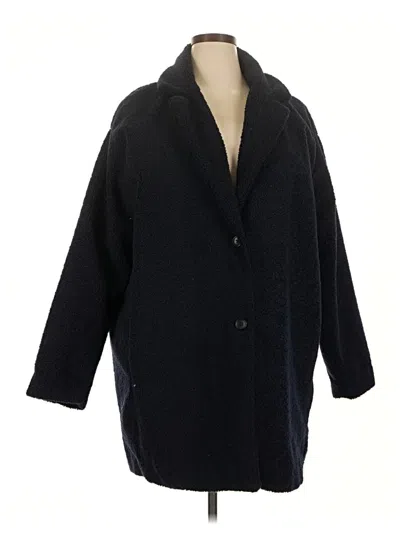 Pre-owned Daily Ritual Coat In Black