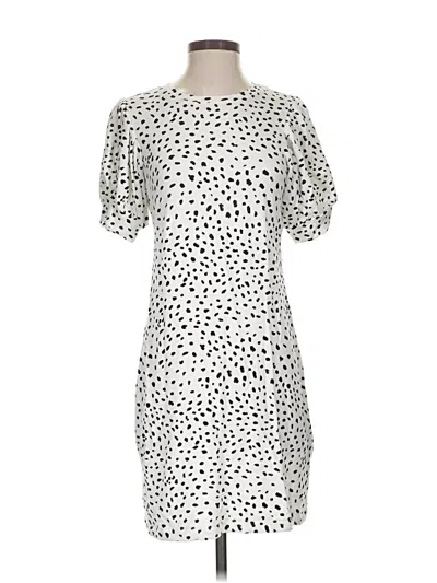 Pre-owned Daily Ritual Cocktail Dress In White