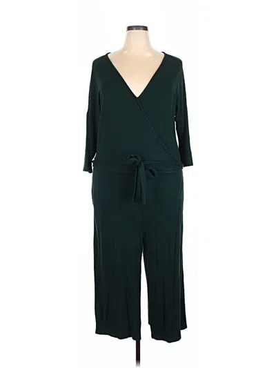 Pre-owned Daily Ritual Jumpsuit In Green