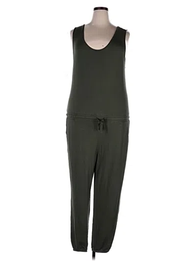 Pre-owned Daily Ritual Jumpsuit In Green