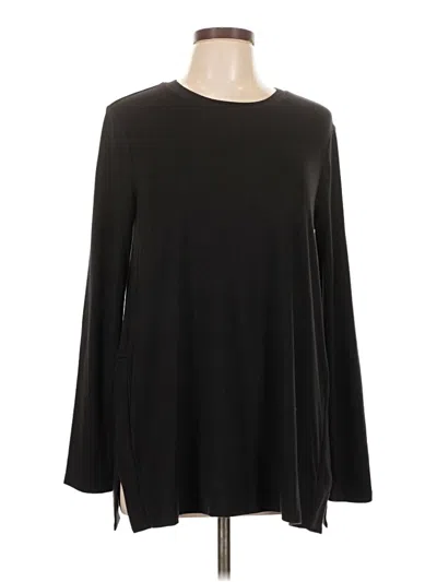 Pre-owned Daily Ritual Long Sleeve T-shirt In Black