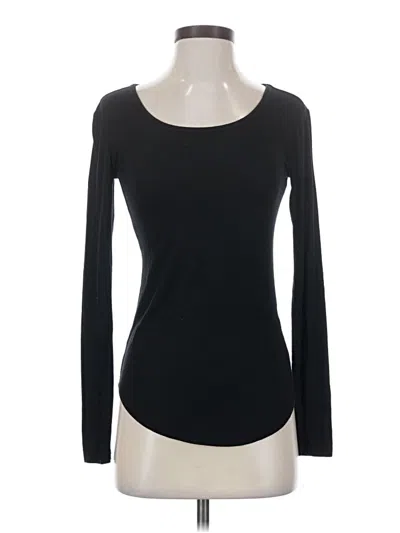 Pre-owned Daily Ritual Long Sleeve T-shirt In Black