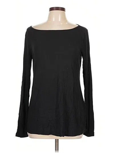 Pre-owned Daily Ritual Long Sleeve T-shirt In Black