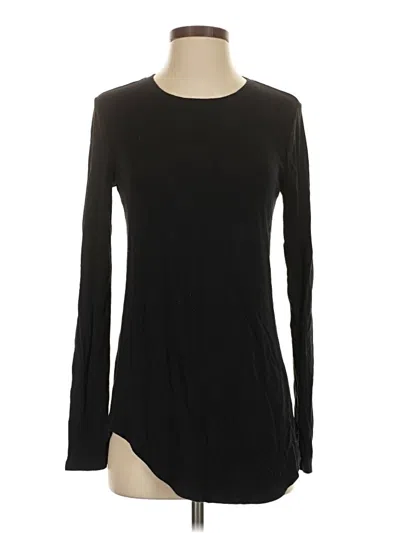Pre-owned Daily Ritual Long Sleeve T-shirt In Black