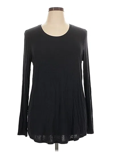 Pre-owned Daily Ritual Long Sleeve T-shirt In Black