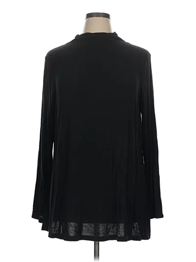 Pre-owned Daily Ritual Long Sleeve Turtleneck In Black