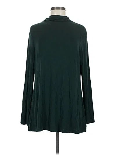 Pre-owned Daily Ritual Long Sleeve Turtleneck In Green
