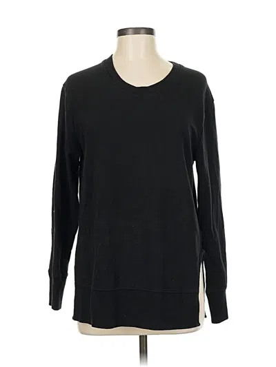 Pre-owned Daily Ritual Pullover Sweater In Black