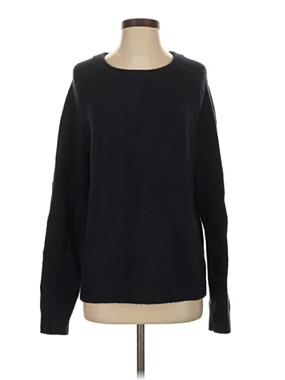 Pre-owned Daily Ritual Pullover Sweater In Black