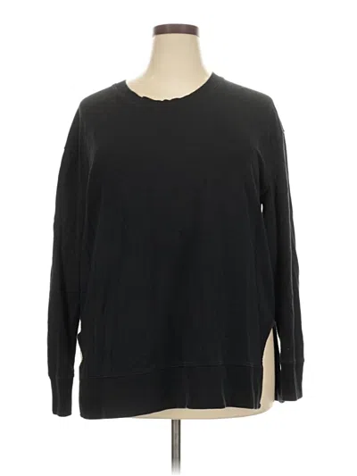 Pre-owned Daily Ritual Pullover Sweater In Black
