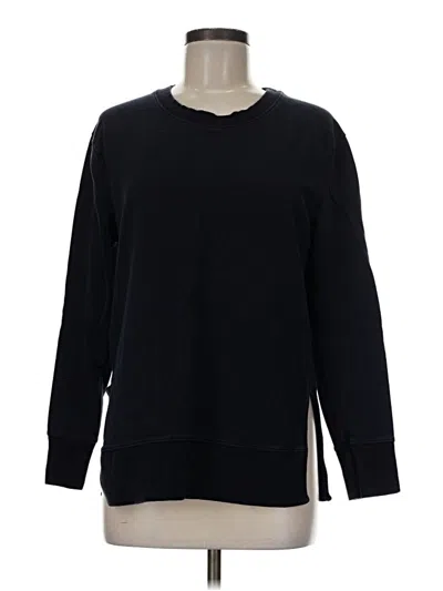 Pre-owned Daily Ritual Pullover Sweater In Black