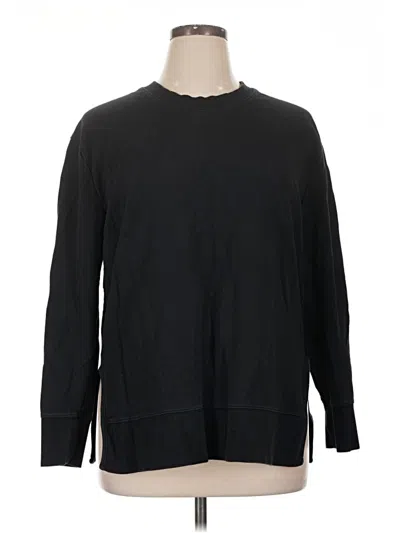 Pre-owned Daily Ritual Pullover Sweater In Black
