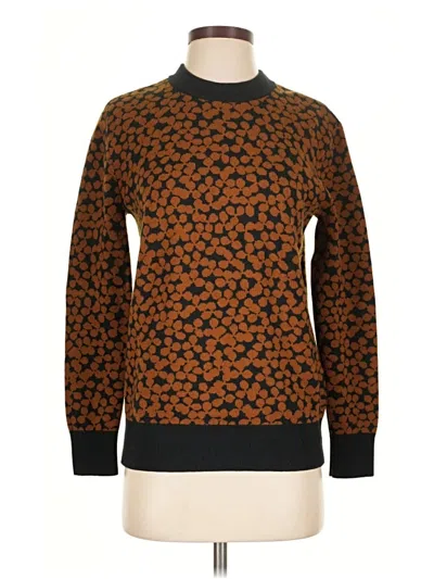 Pre-owned Daily Ritual Pullover Sweater In Brown