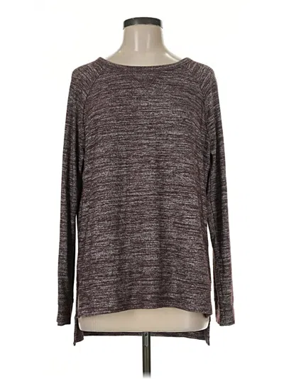 Pre-owned Daily Ritual Pullover Sweater In Brown