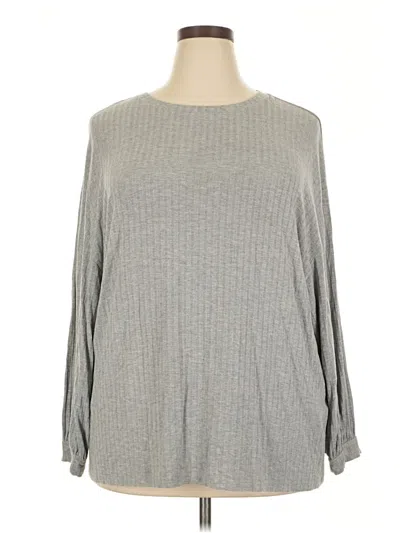 Pre-owned Daily Ritual Pullover Sweater In Gray