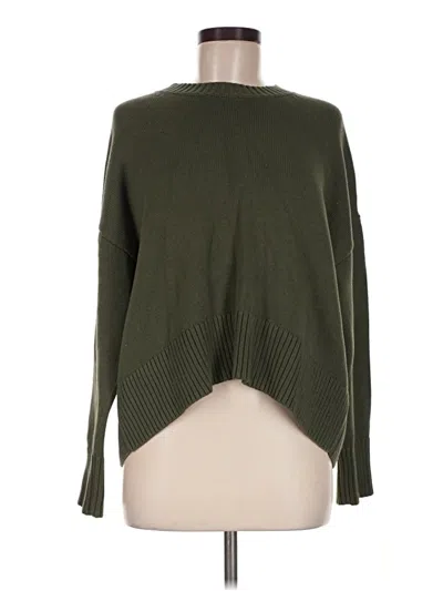 Pre-owned Daily Ritual Pullover Sweater In Green