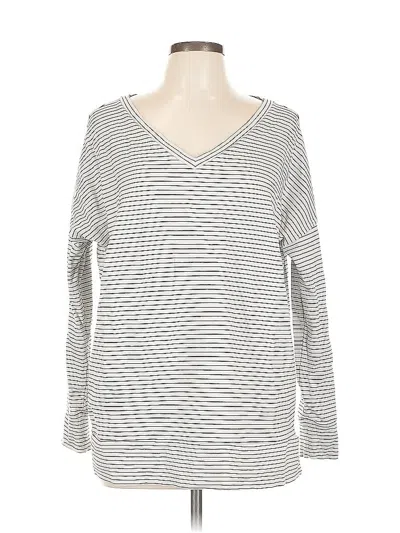 Pre-owned Daily Ritual Pullover Sweater In Silver