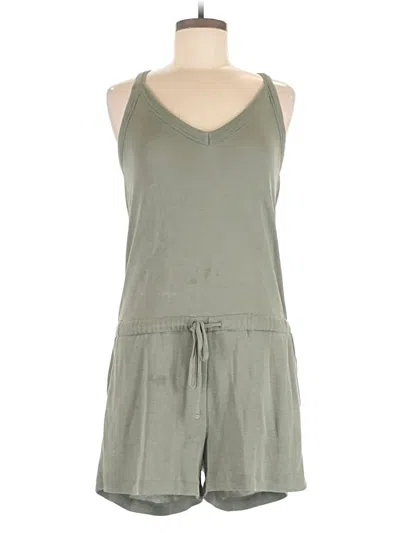 Pre-owned Daily Ritual Romper In Green