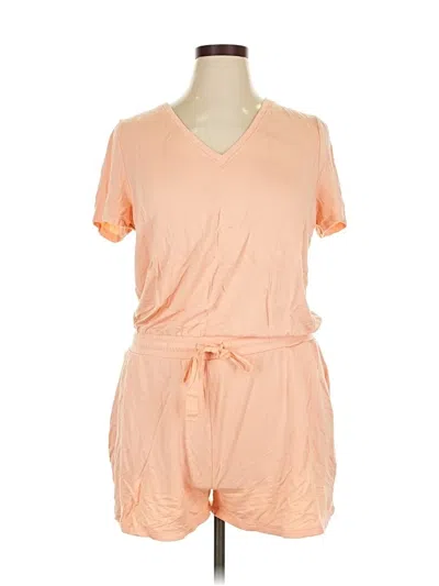 Pre-owned Daily Ritual Romper In Orange
