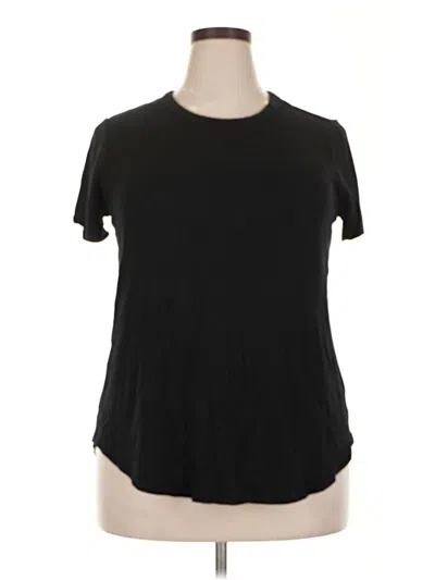 Pre-owned Daily Ritual Short Sleeve T-shirt In Black