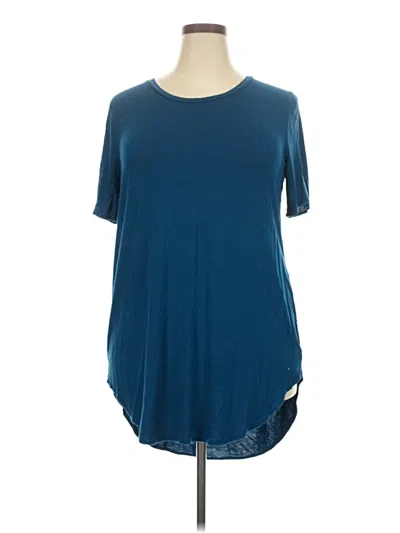 Pre-owned Daily Ritual Short Sleeve T-shirt In Blue